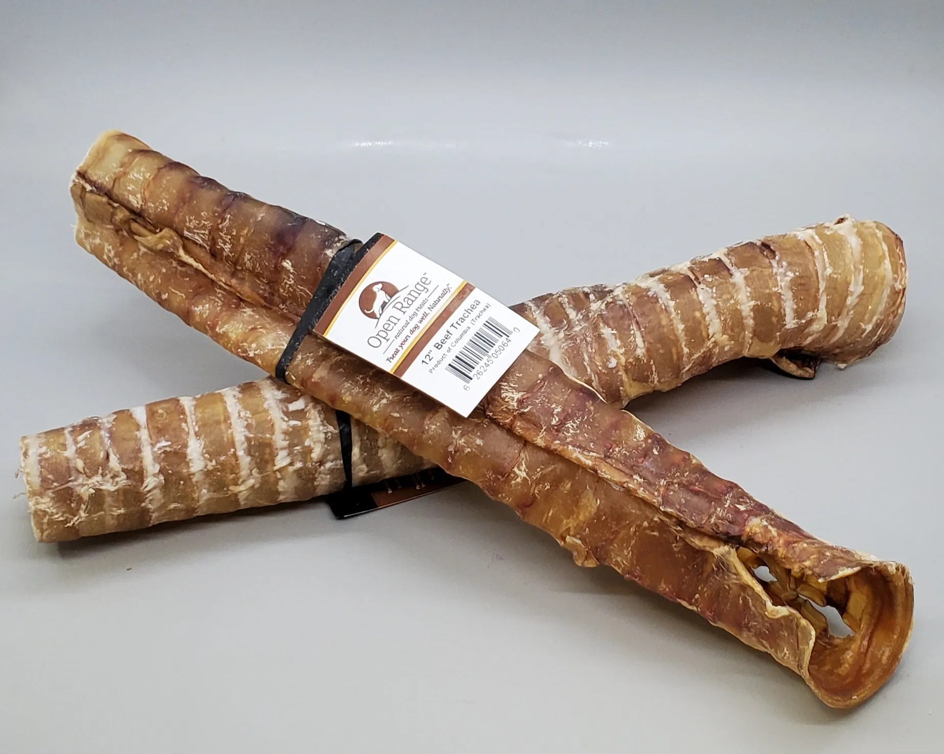 12" Dehydrated Beef Trachea