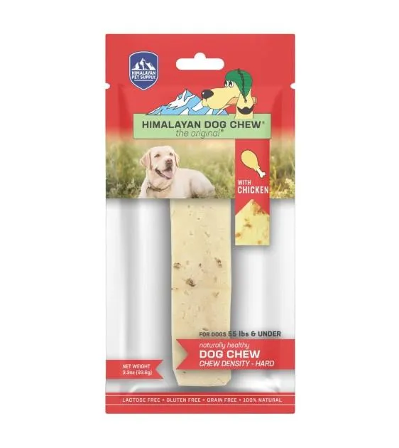 15% OFF: Himalayan Pet Supply The Original Cheese Chicken Flavour Chew Dog Treats (Hard Density)