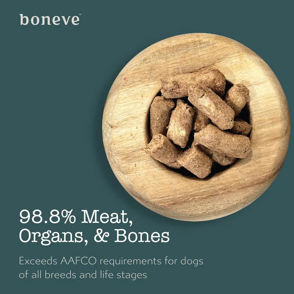 24% OFF 100g (Exp 27Apr25): Boneve Lamb & Trevally Hip & Joint Support Grain-Free Freeze-Dried Raw Dog Food