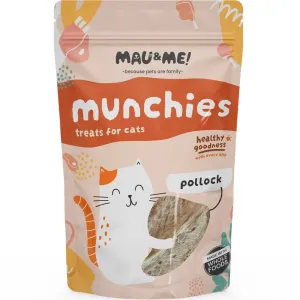 $3 OFF (Exp 25Jan25): Mau&Me Munchies Pollock Air-Dried Grain-Free Cat Treats 60g