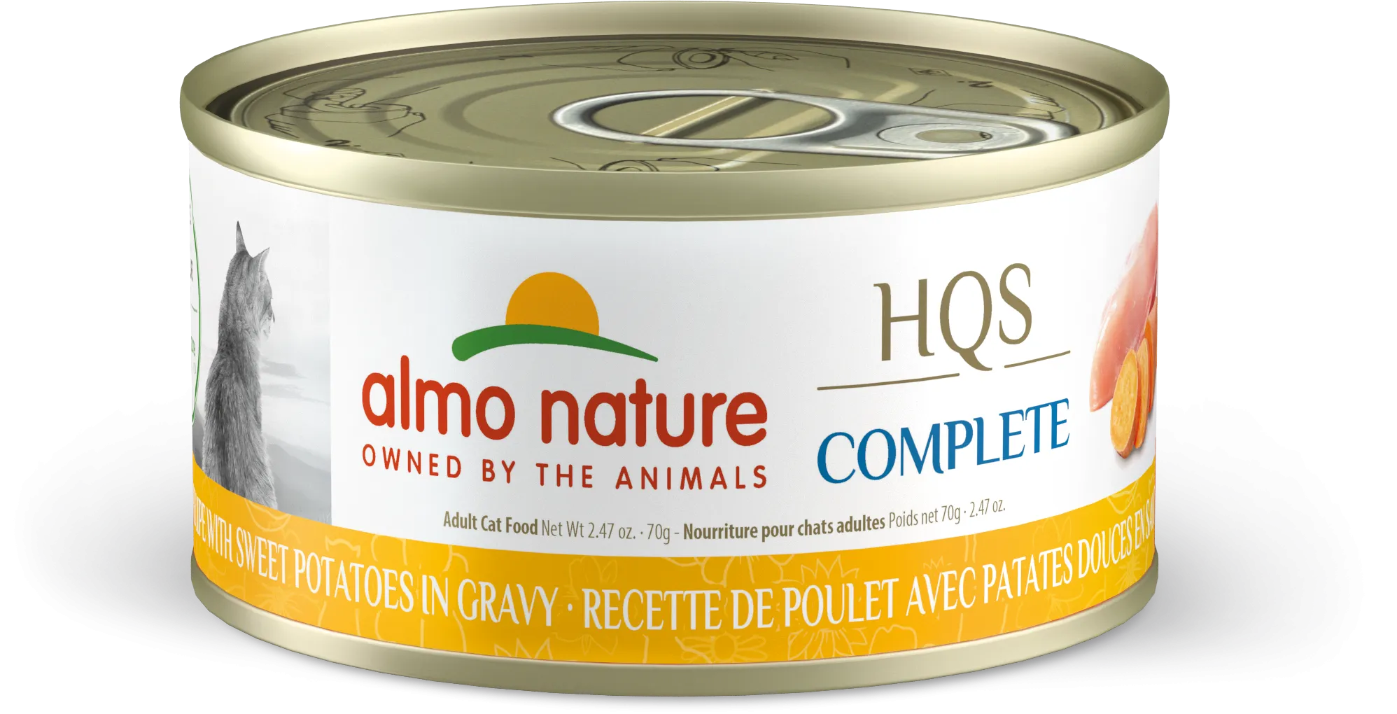 Almo Nature HQS Complete Chicken & Sweet Potatoes in Gravy 70g