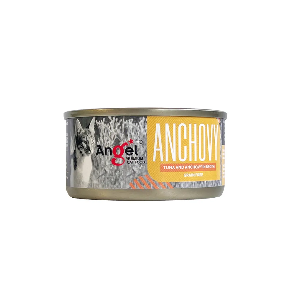 Angel Tuna & Anchovy in Broth 70g