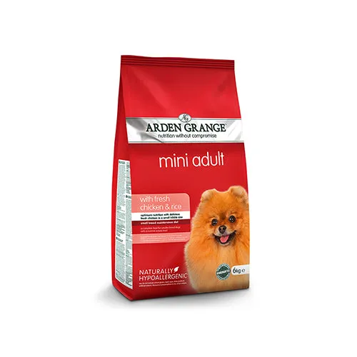 Arden Grange Mini Adult Chicken & Rice 6kg Dry Dog Food