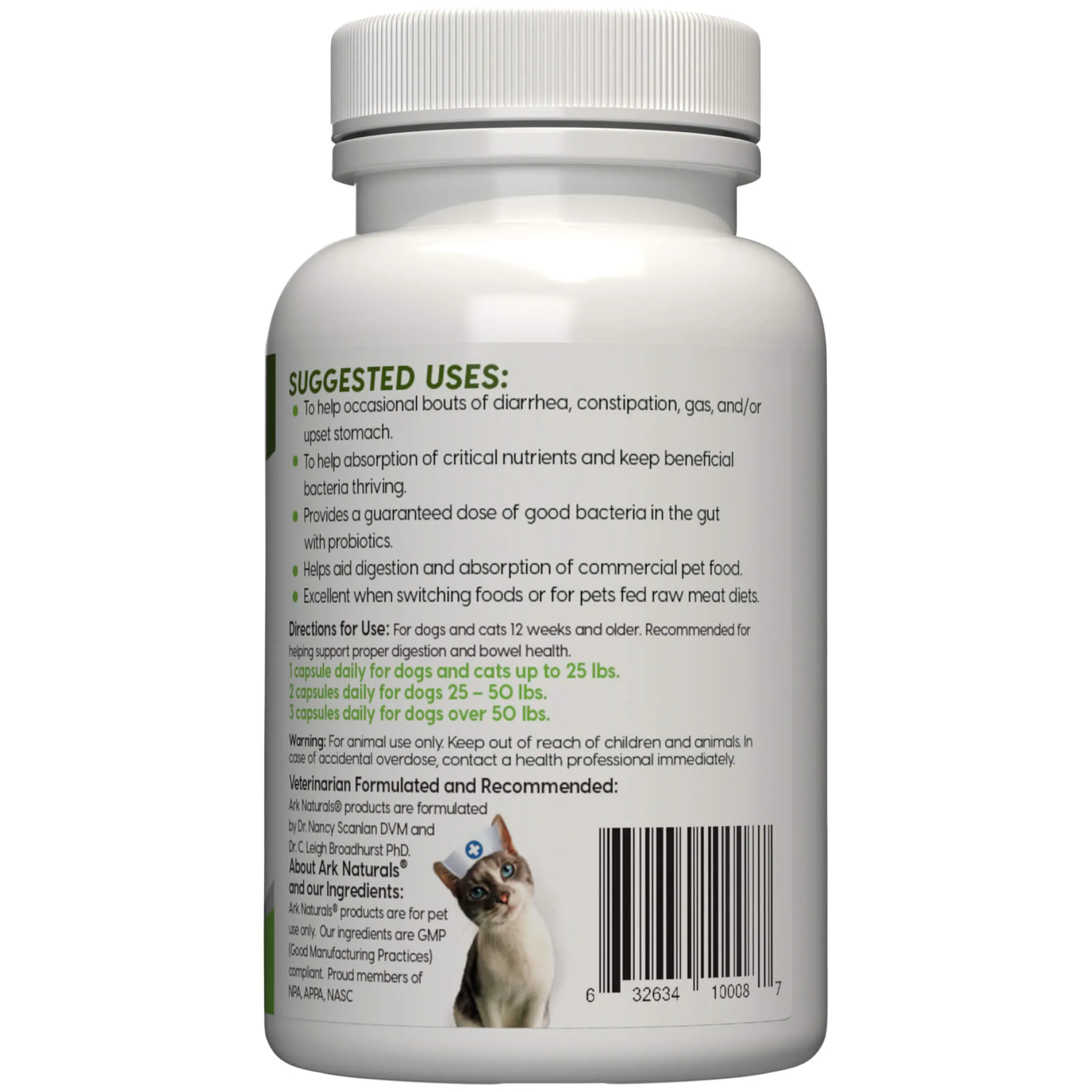 Ark Naturals Gentle Digest Supplements for Dogs & Cats