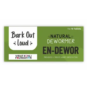 Bark Out Loud En Dewor Deworming Solution Tablets for Dogs and Cats