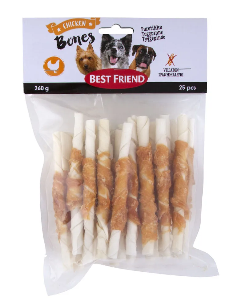 Best Friend Bones chew stick with chicken fillet