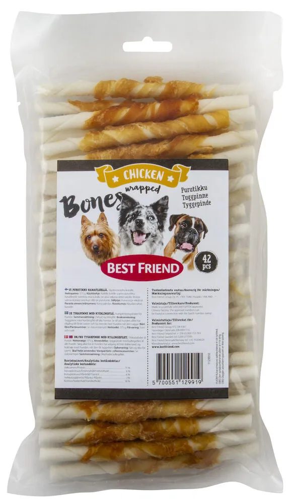 Best Friend Bones chew stick with chicken fillet