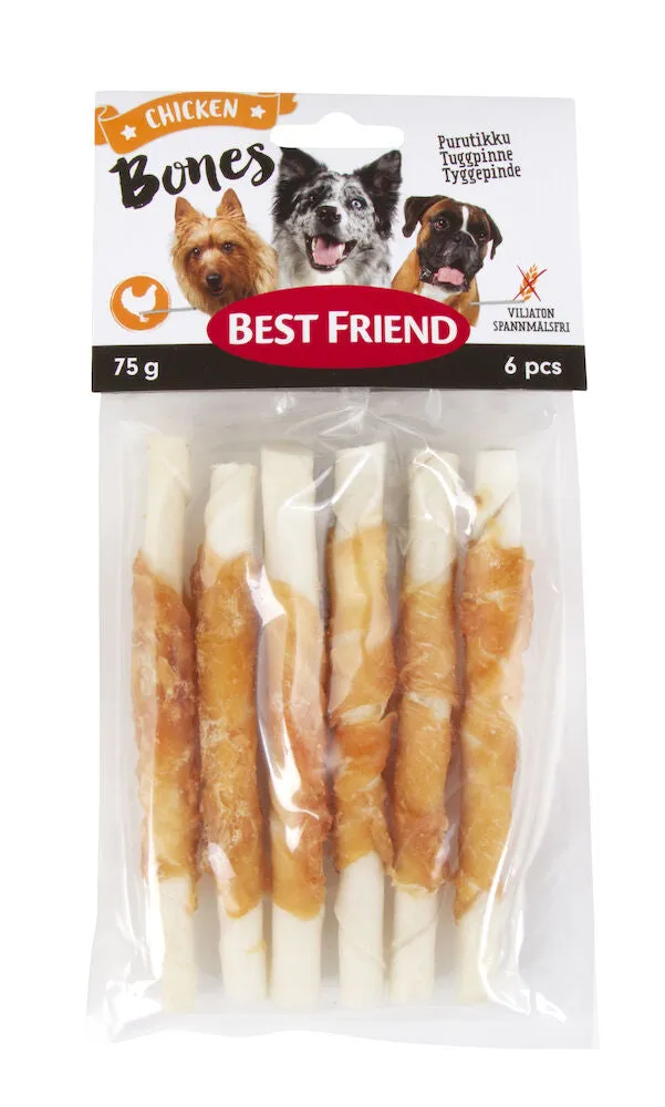 Best Friend Bones chew stick with chicken fillet