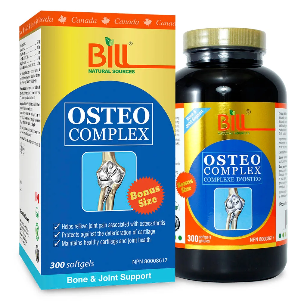 BILL Natural Sources® Osteo Complex Softgels