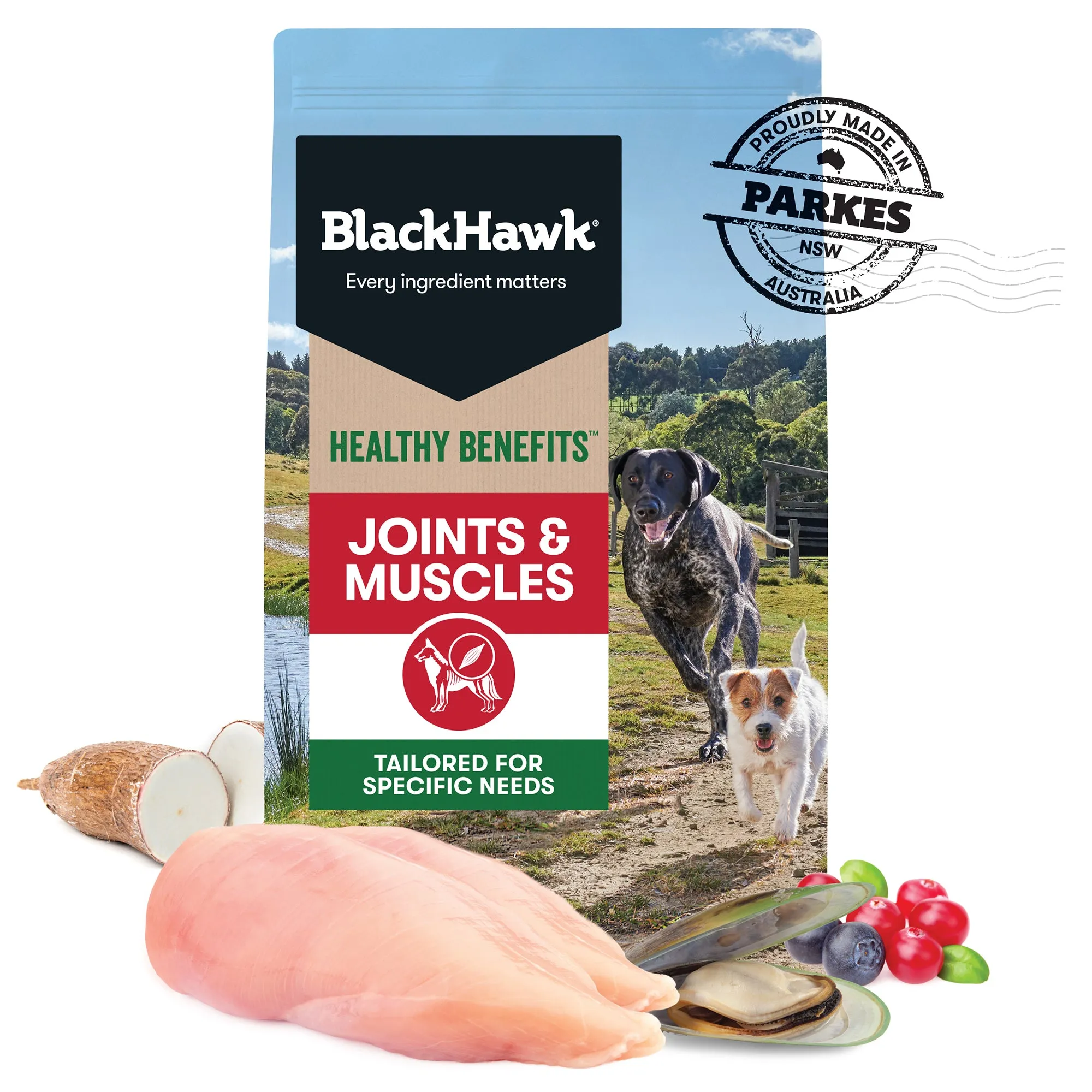 Black Hawk Dog Healthy Benefit Joints And Muscles