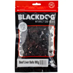 Blackdog Beef Liver Meat Balls Dog Treats 180g^^^