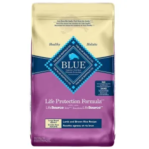 Blue Buffalo Life Protection Large Breed Adult Lamb & Rice 26lb