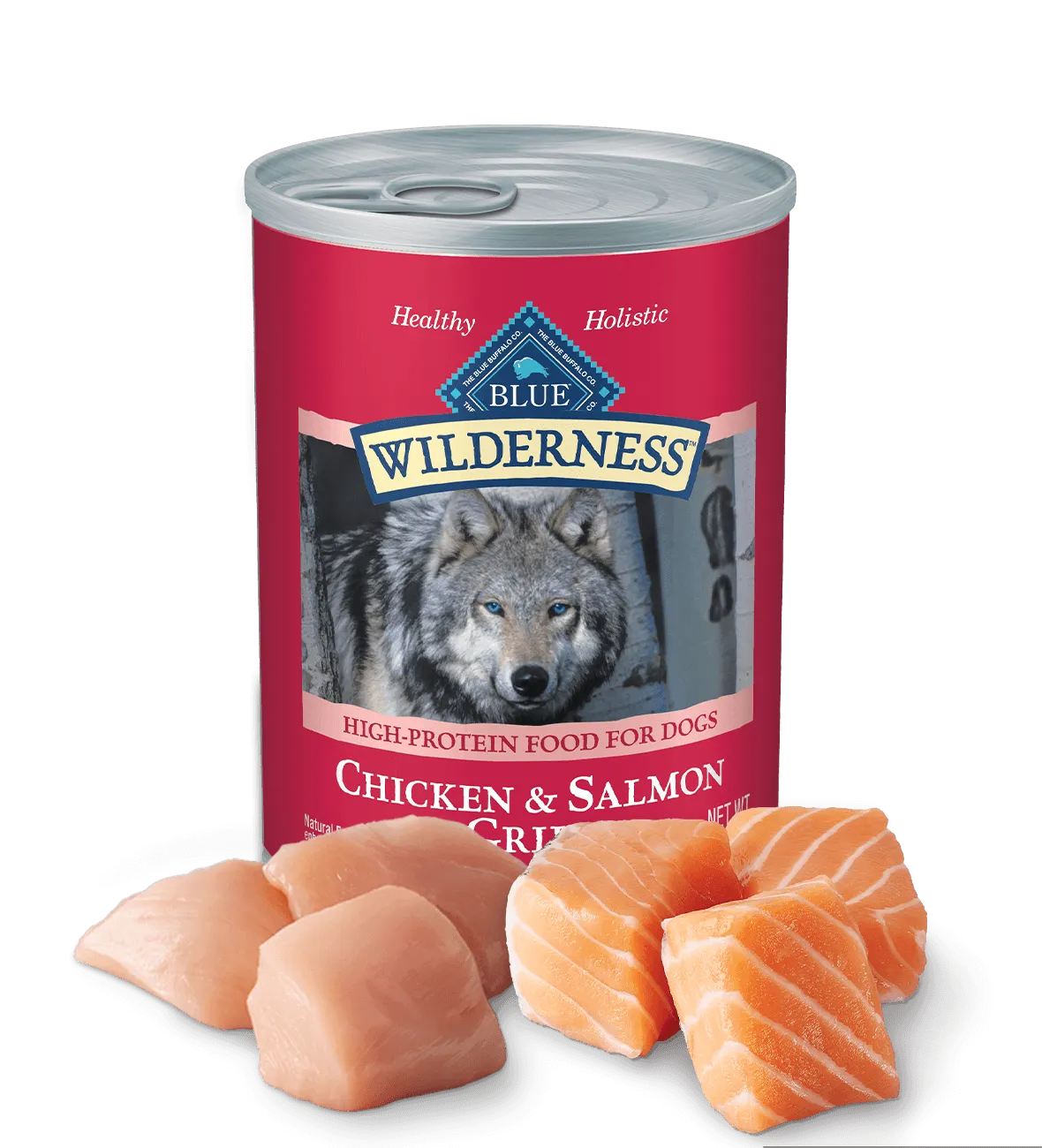 Blue Buffalo Wilderness Grain Free Salmon & Chicken Wet Dog Food