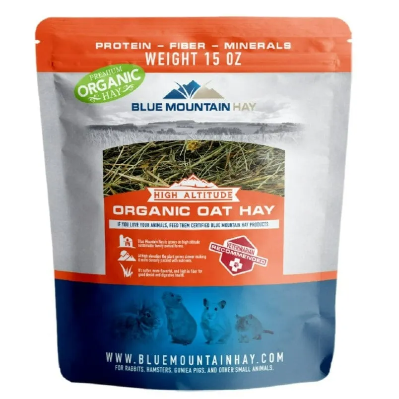 Blue Mountain Hay High-Altitude Organic Oat Hay