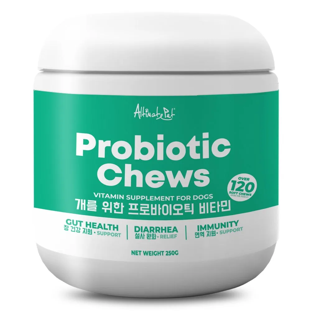 'BUNDLE DEAL': Altimate Pet Probiotic Dog Supplement Chews 250g