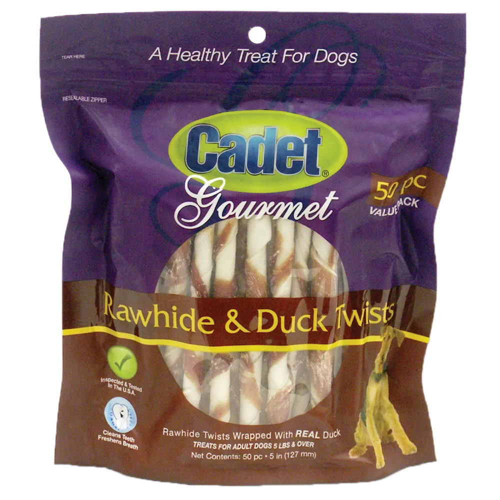 Cadet Premium Gourmet Duck and Rawhide, Dog Chew