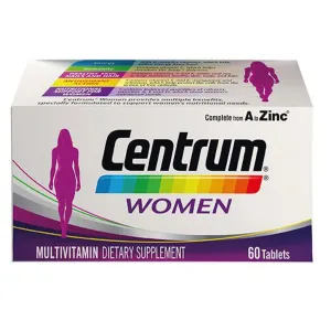 Centrum Women's Multivitamin Supplement Tablets, Pack of  60's