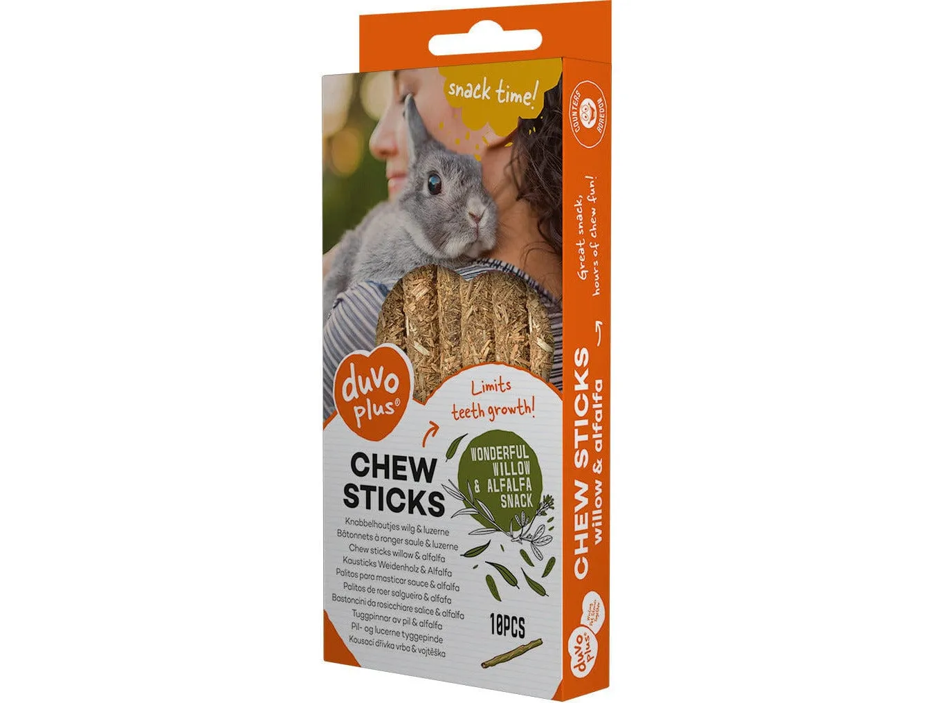 Chew Sticks Willow & Alfalfa 70G - 10Pcs - 12X1X1Cm