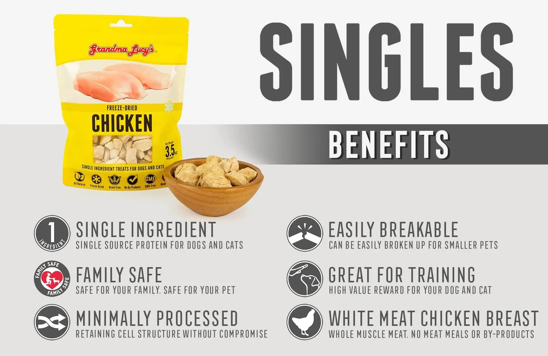 Chicken Single Ingredient Dogs & Cats Treat