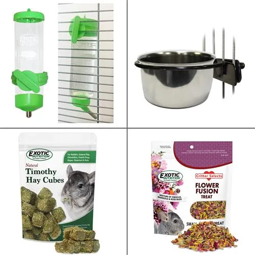 Chinchilla Cage & Starter Pack