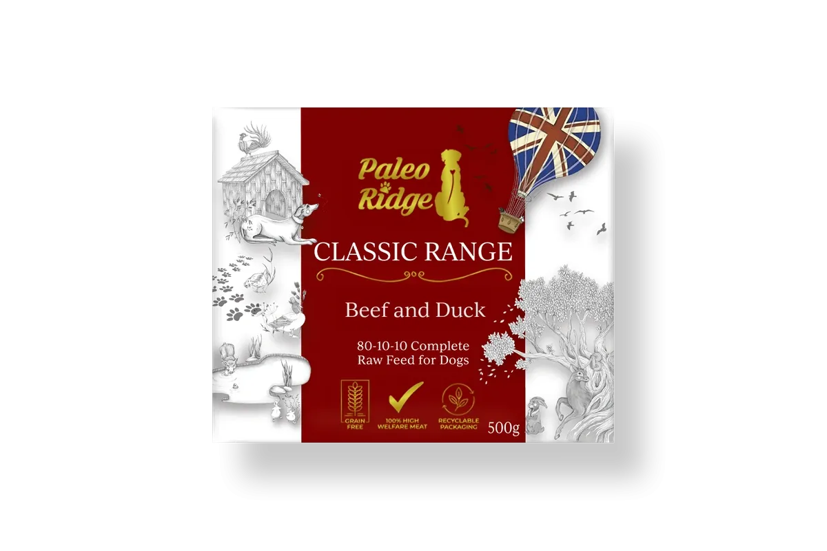 Classic Beef & Duck 500g - Paleo Ridge