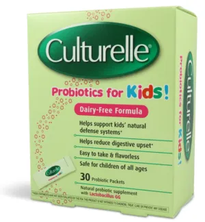 CULTURELLE - Kids Packets Daily Probiotic Formula - 30 Packets