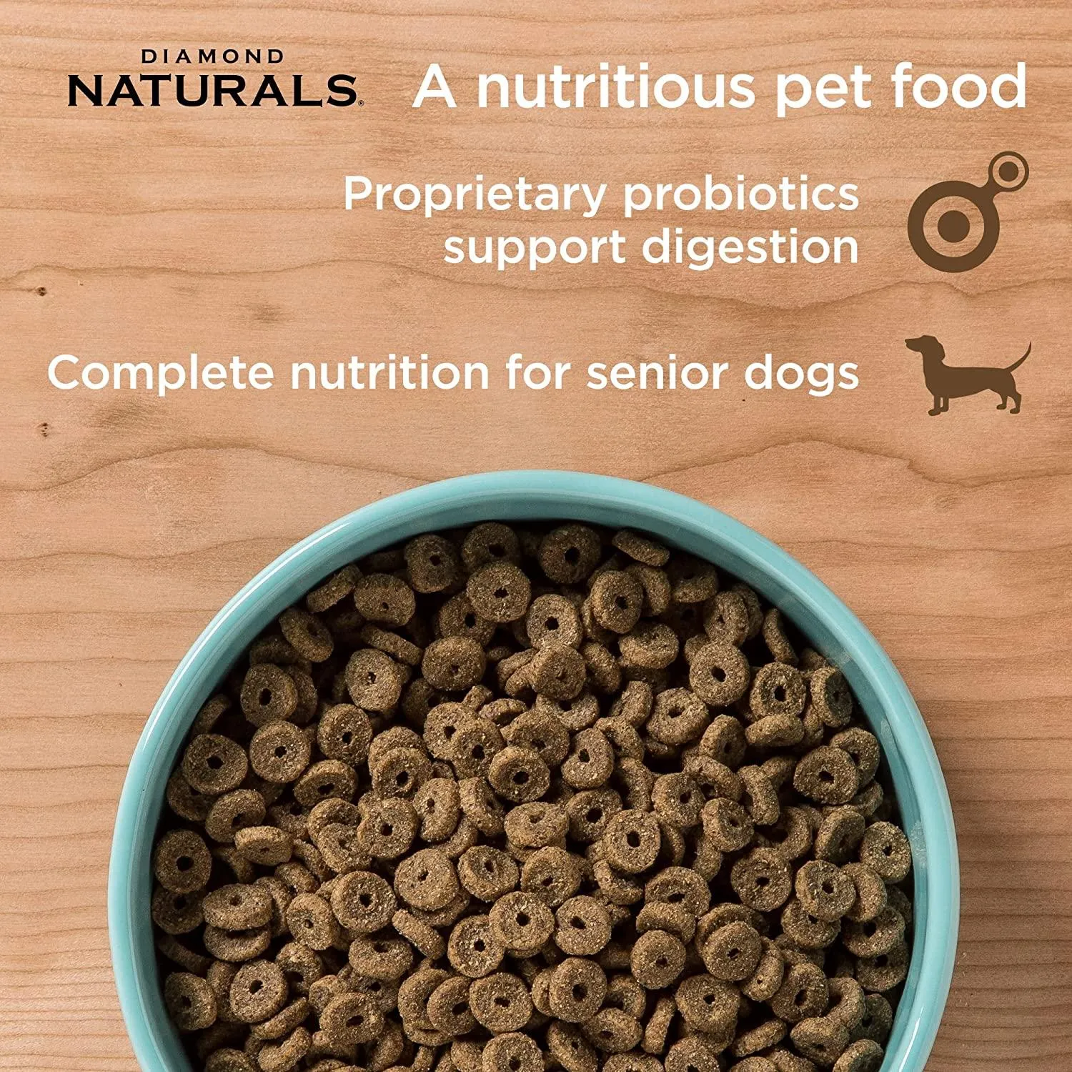 Diamond Naturals Dog Food Senior 8  Chicken