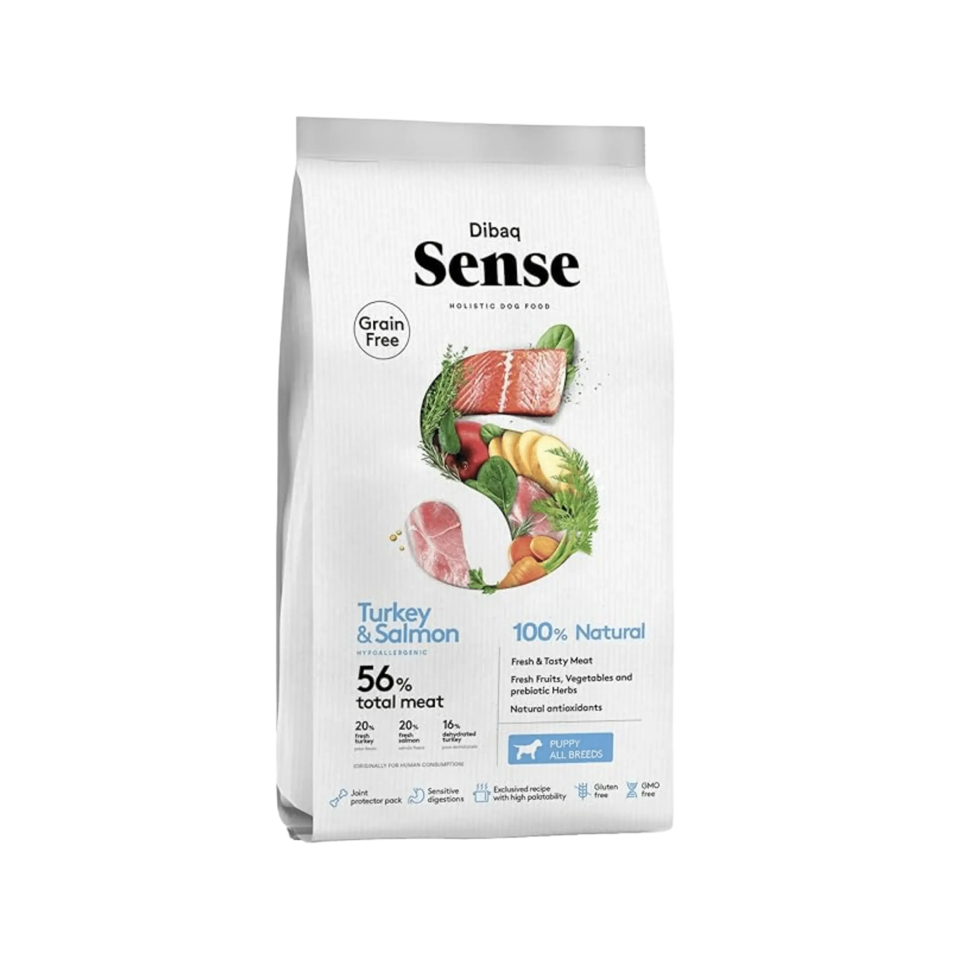 DIBAQ SENSE TURKEY AND SALMON DRY FOOD