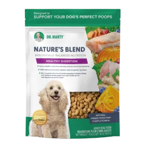 Dr. Marty Freeze Dried Nature's Blend Healthy Digestion Dog Food