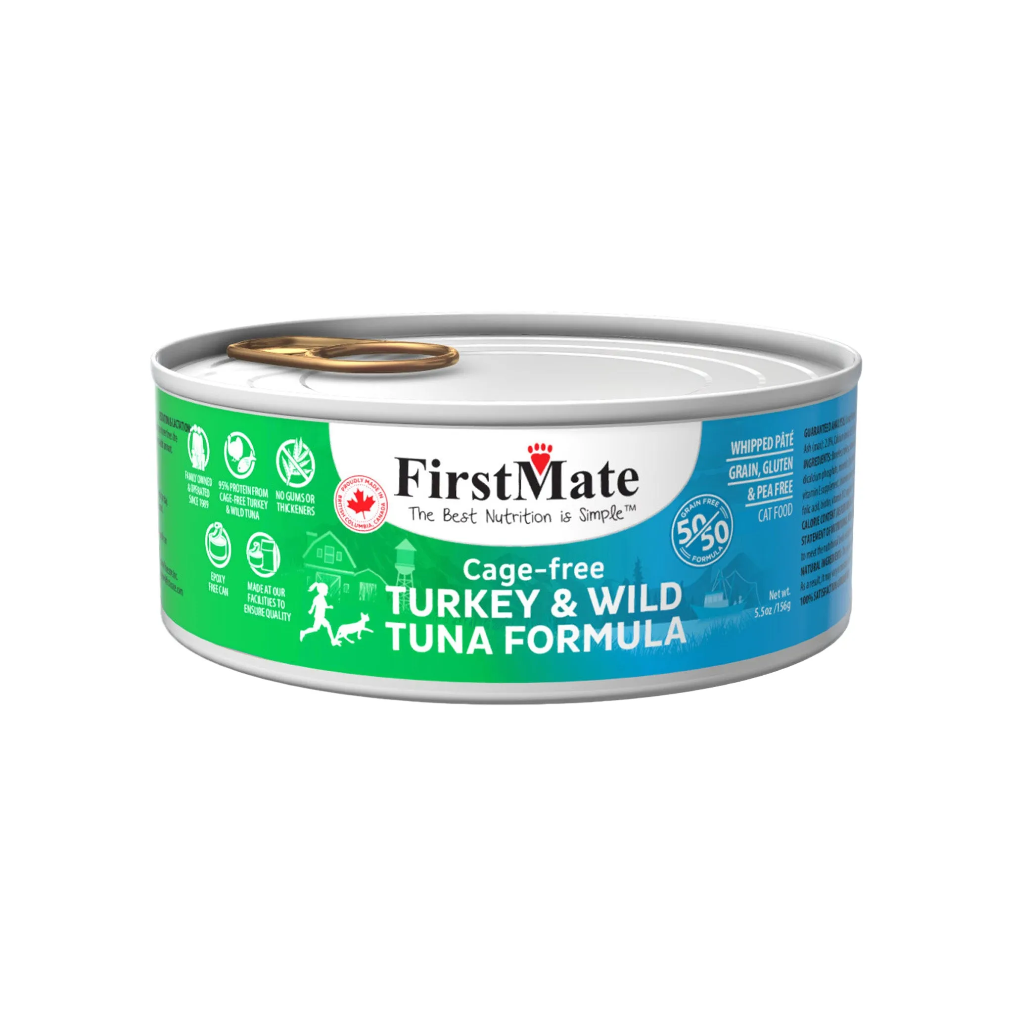 FirstMate 50/50 Formula Wet Cat Food