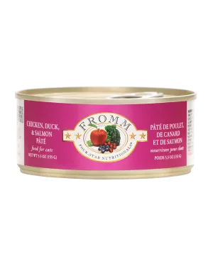 Fromm Chicken, Duck & Salmon Pate Wet Cat Food 5.5oz