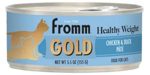 Fromm Gold Healthy Weight Chicken & Duck Pate Canned Cat Food