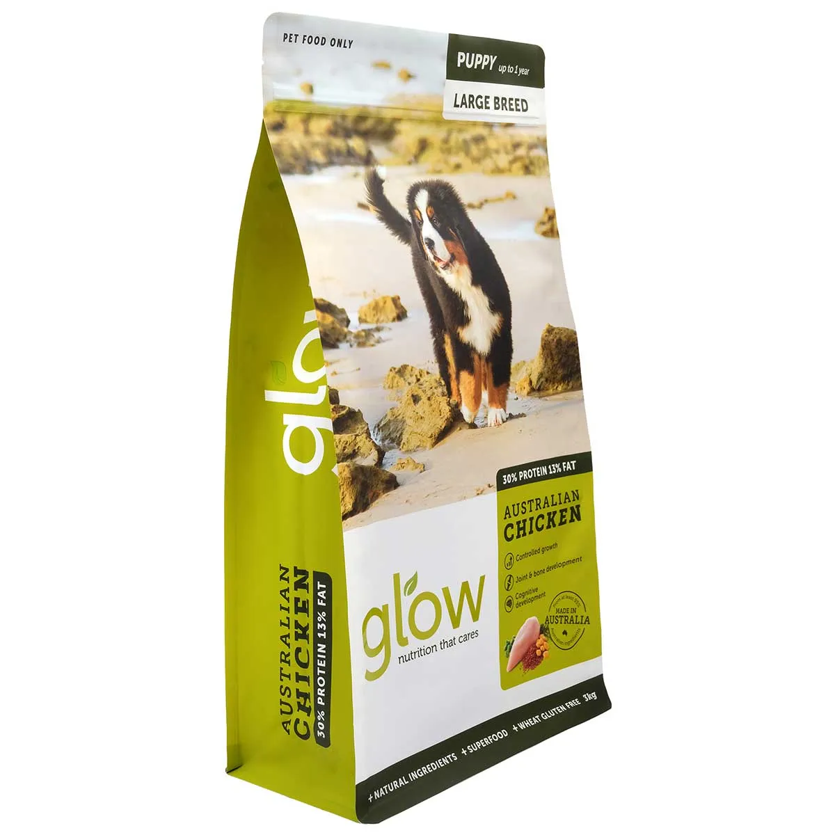 Glow Puppy Large Breed Australian Chicken Dry Dog Food