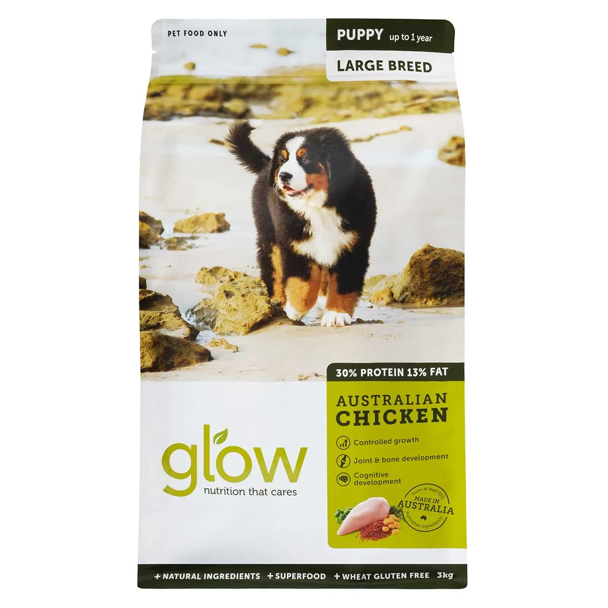 Glow Puppy Large Breed Australian Chicken Dry Dog Food