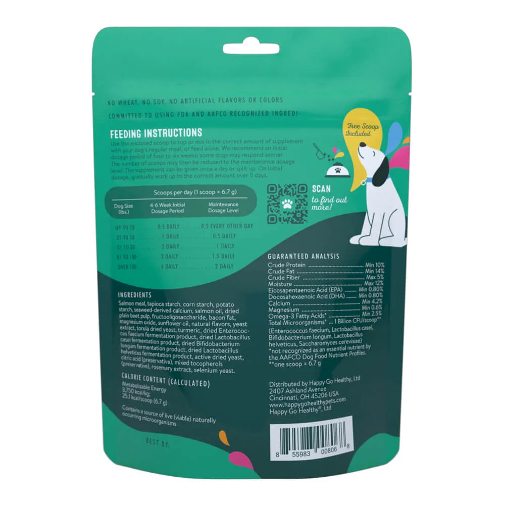 Happy Go Healthy Hip and Joint Supplement for Dogs