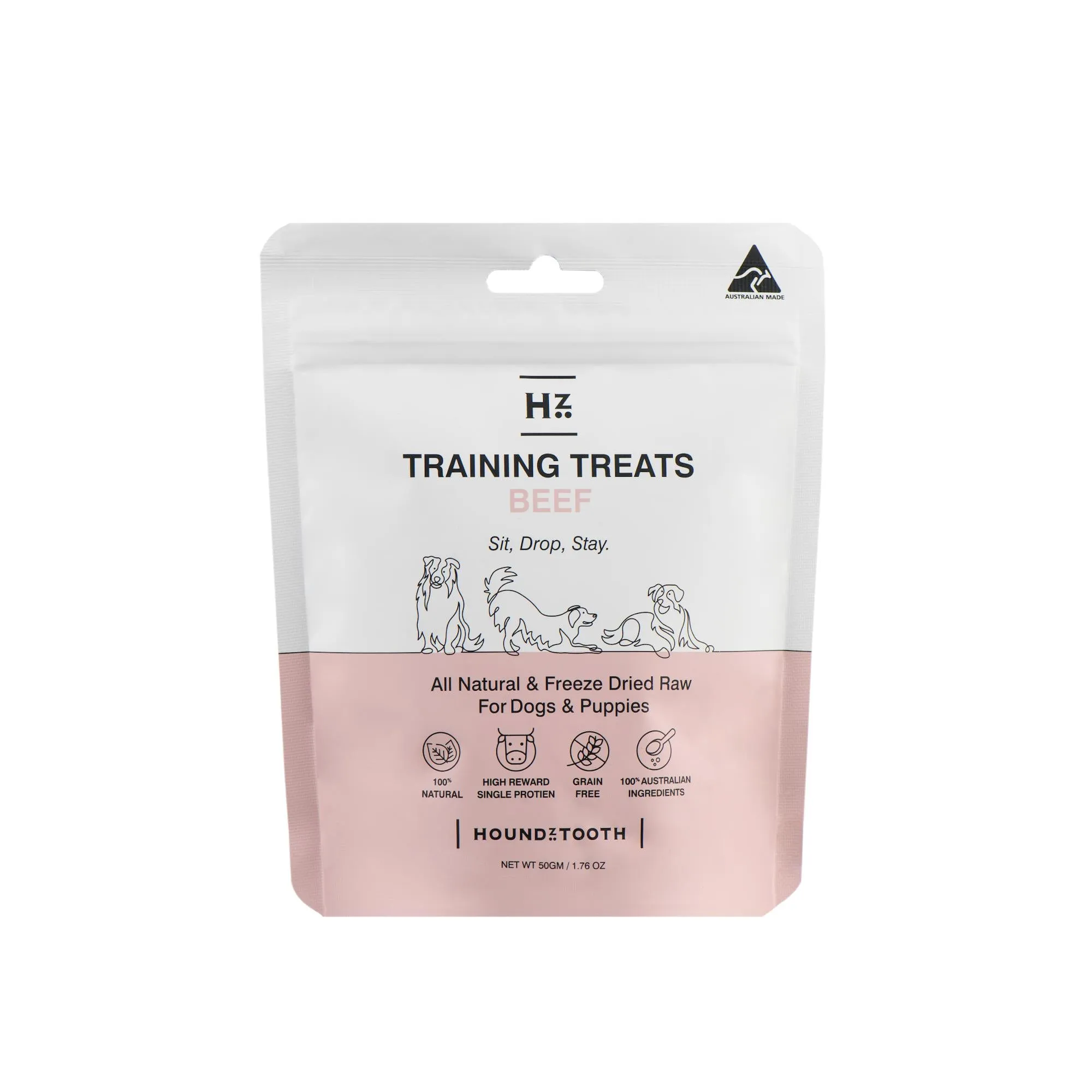 Houndztooth Training Treats Beef 50g