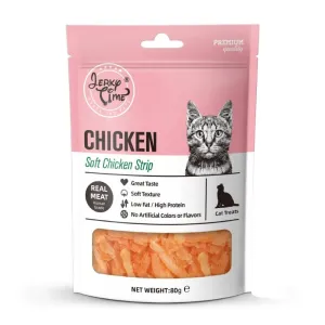 Jerky Time Cat Chicken Soft Strip 80g