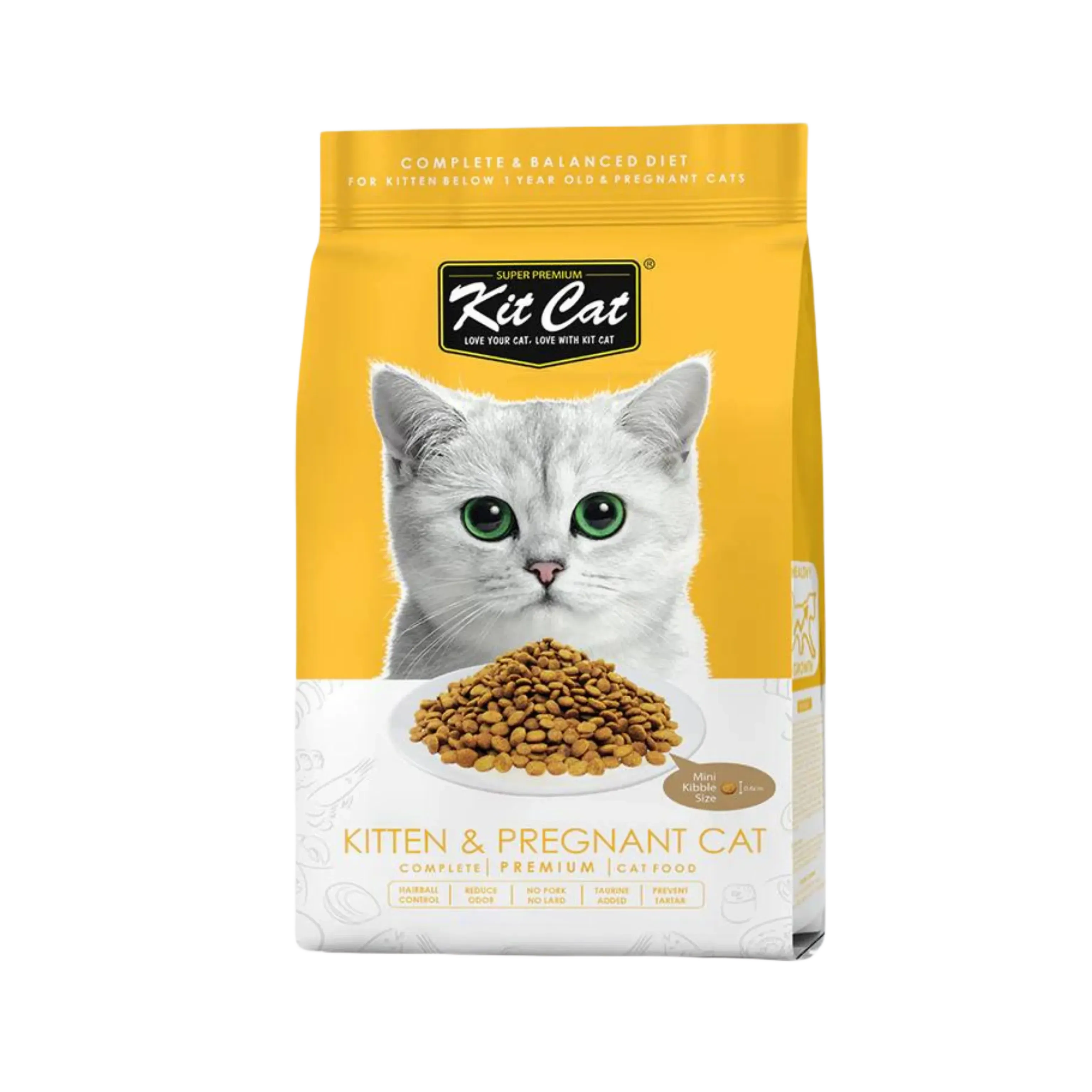 KIT CAT PREMIUM KITTEN & PREGNANT DRY FOOD (S)