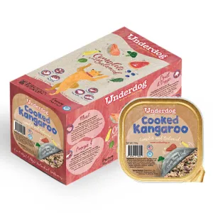 KOHE-VERSARY 8% OFF: Underdog Cooked Kangaroo Complete & Balanced Frozen Dog Food 1.2kg