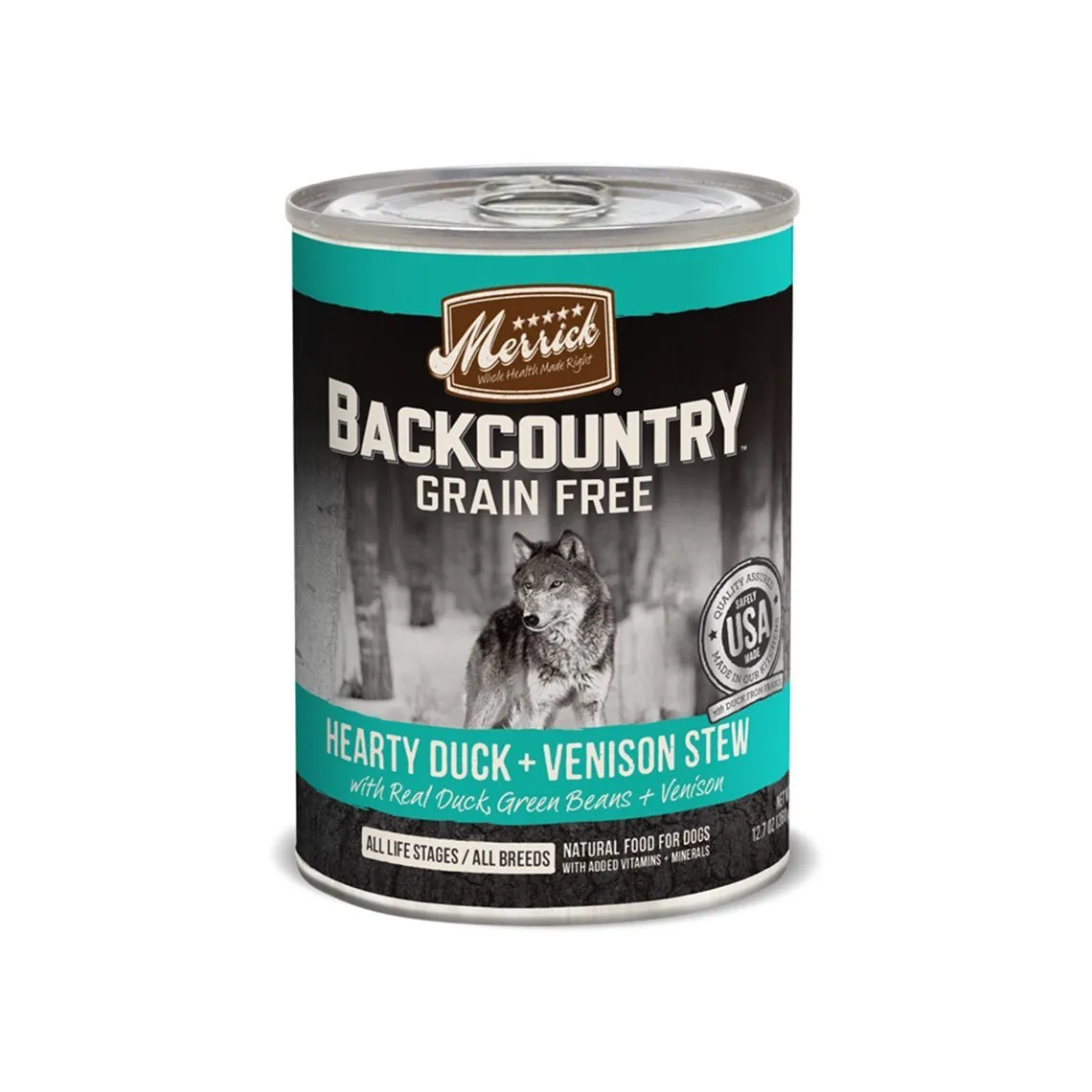 Merrick Backcountry 96% Real Meat Canned Dog Food