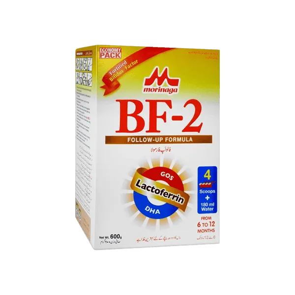 MORINAGA BF-2 FOLLOW-UP FORMULA 600G BOX (6-12 MONTHS)