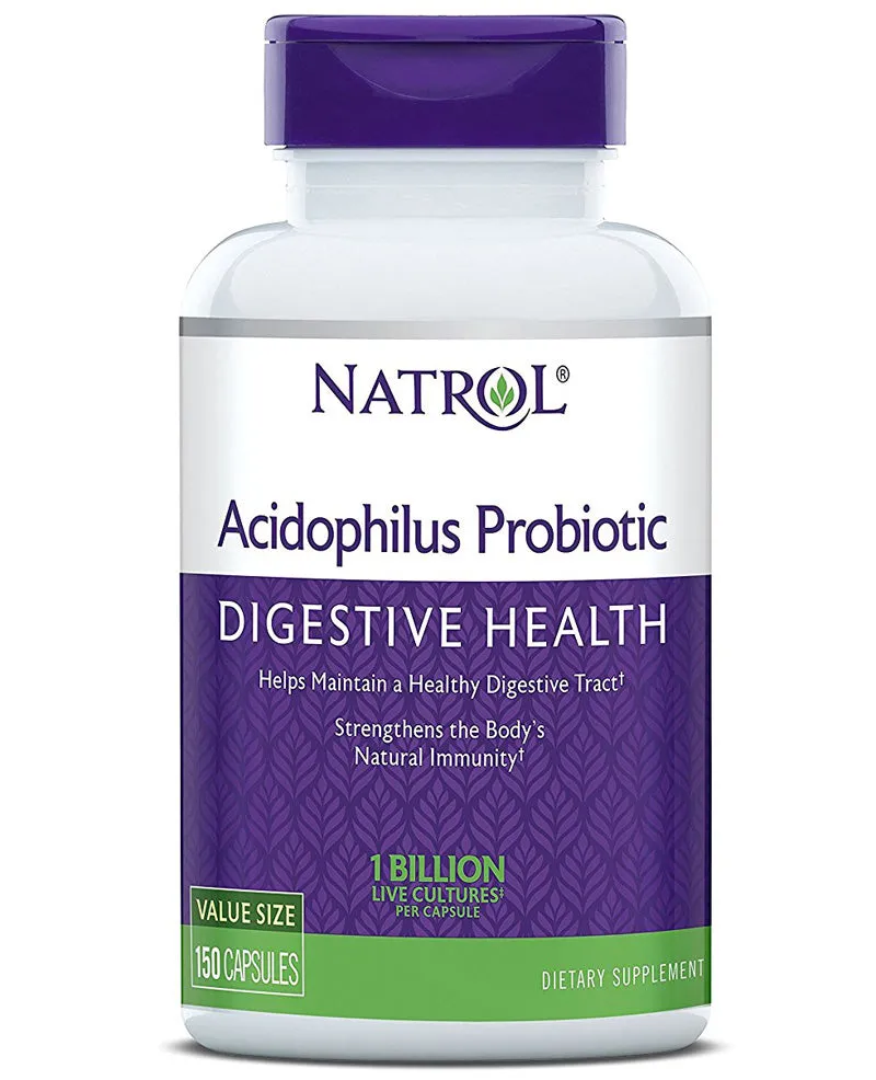 NATROL - Acidophilus Probiotic 100 mg - 150 Capsules