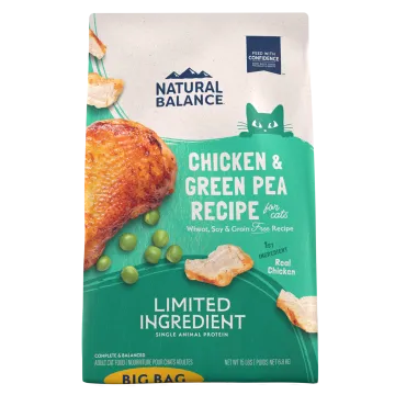 Natural Balance LID Green Pea & Chicken Dry Cat Food