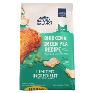 Natural Balance LID Green Pea & Chicken Dry Cat Food