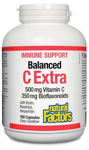 Natural Factors C Extra 500mg (180 Caps)