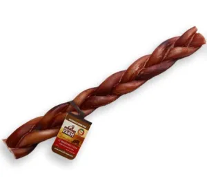 Natural Farm Odor Free Braided Bully Stick