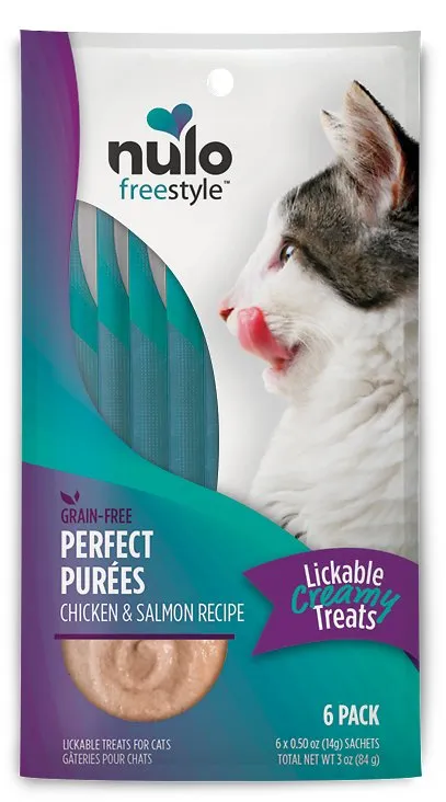 Nulo Freestyle Perfect Puree Chicken & Salmon Cat Treat