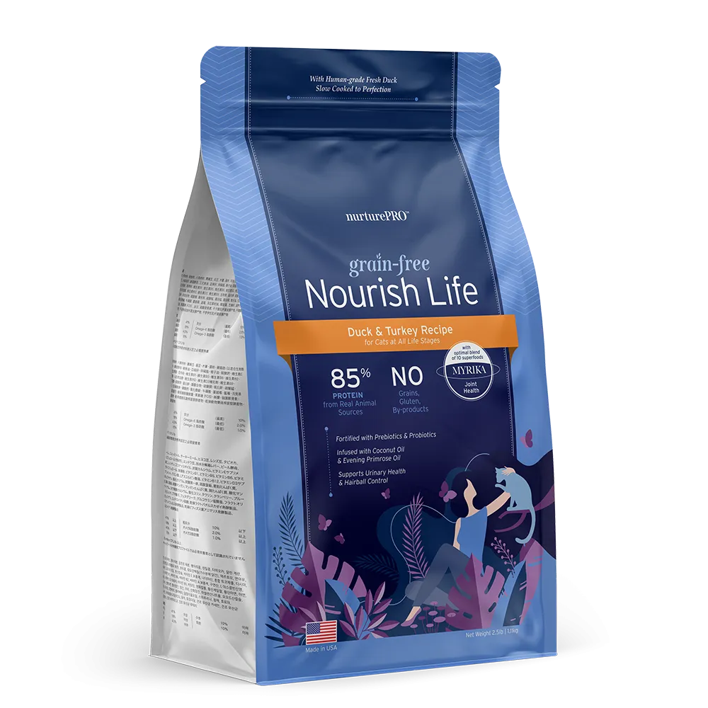 Nurture Pro Nourish Life - Cat Grain-Free Duck & Turkey 2.5lb