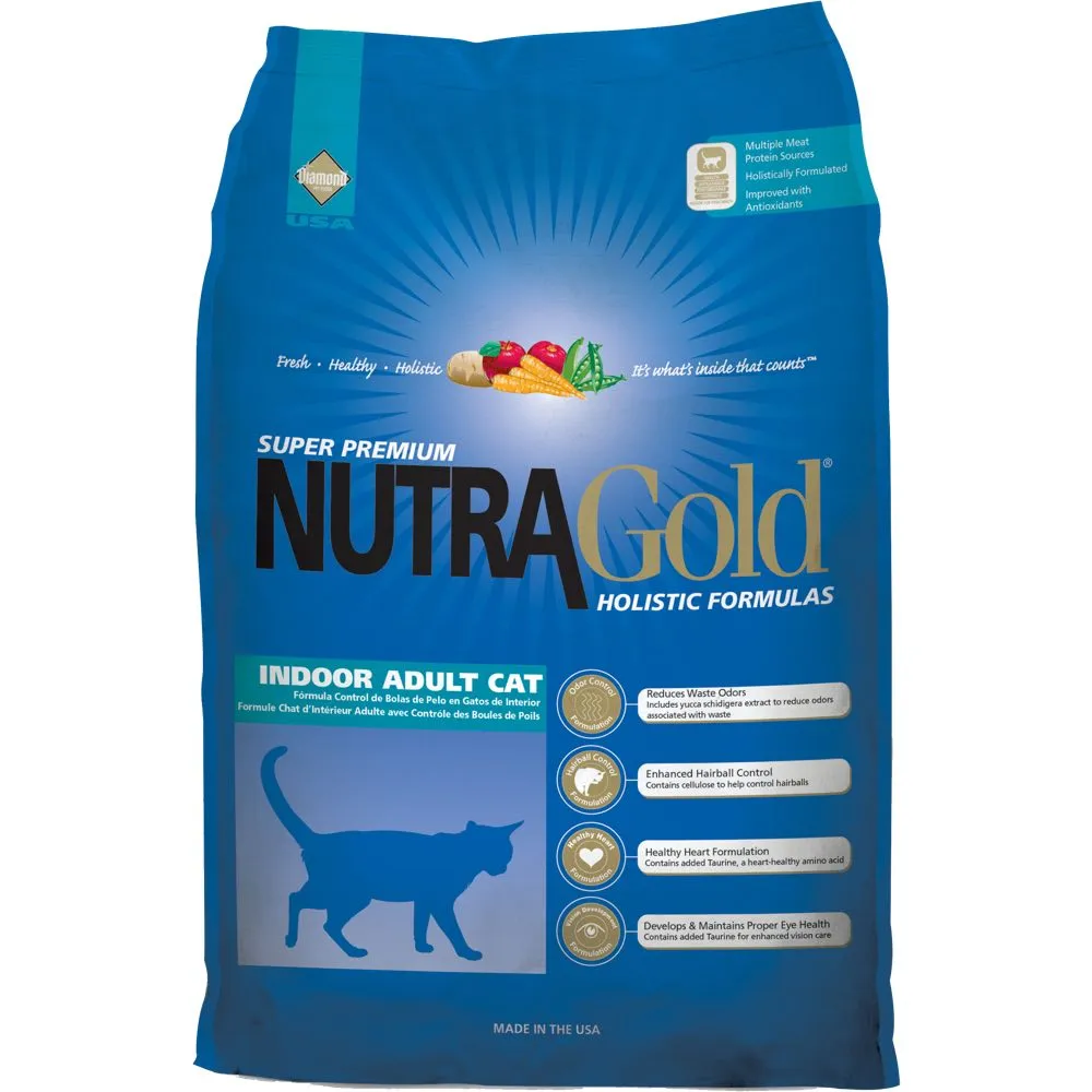 NutraGold Holistic Indoor Adult Dry Cat Food