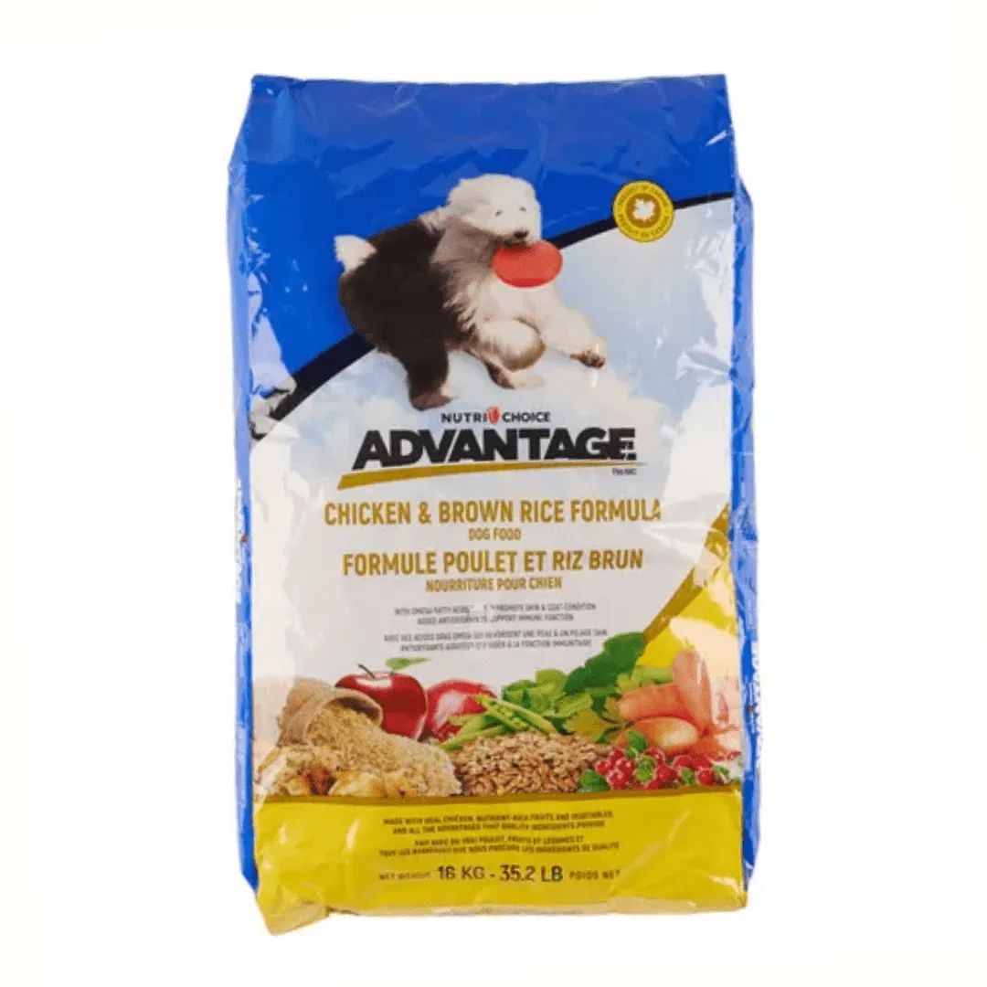 Nutri-Choice Advantage Chicken & Brown Rice Dry Dog Food